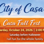 Casa Fall Fest Saturday, October 24, 2 p.m. Saturday before Halloween