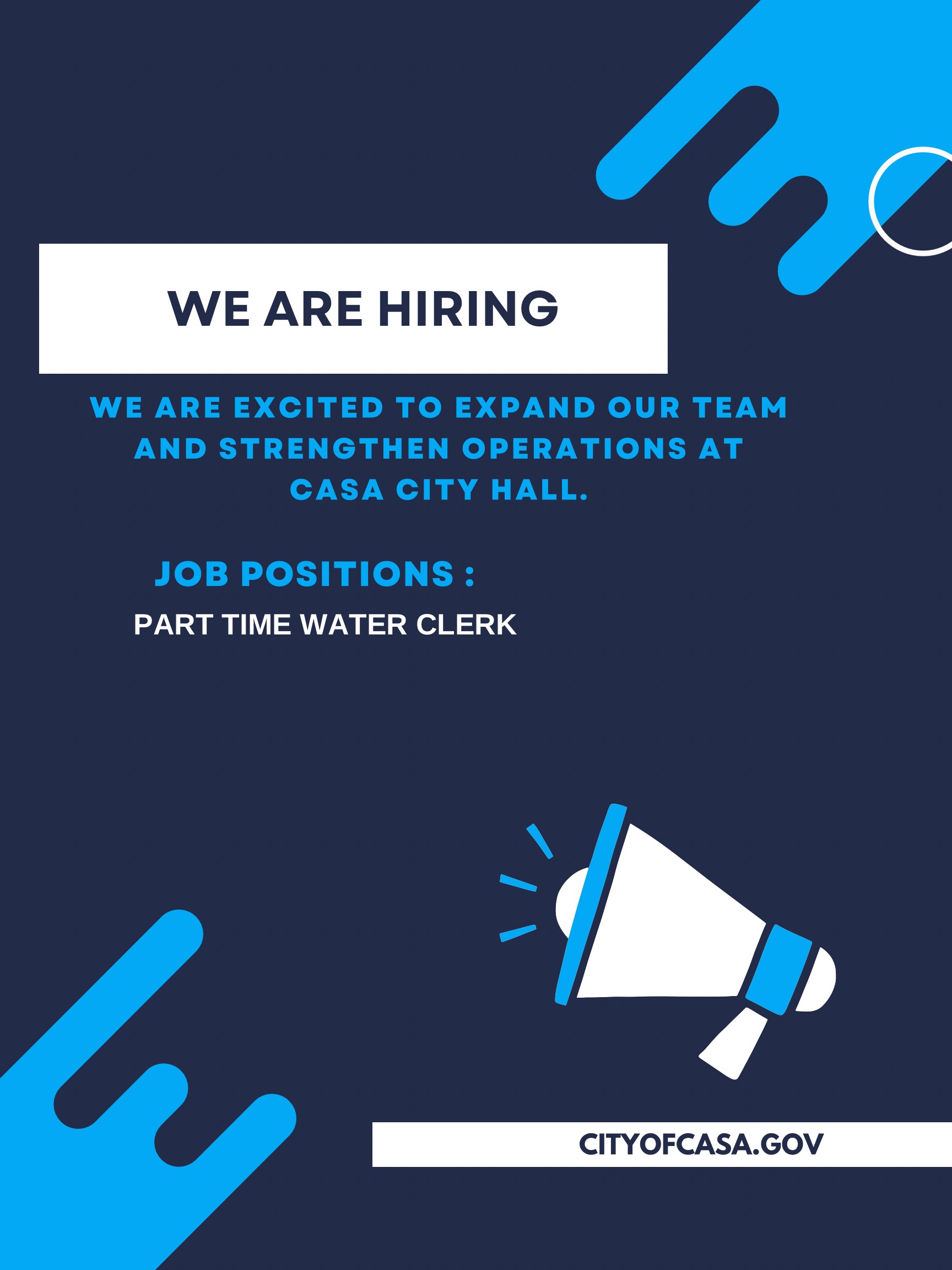 now Hiring!